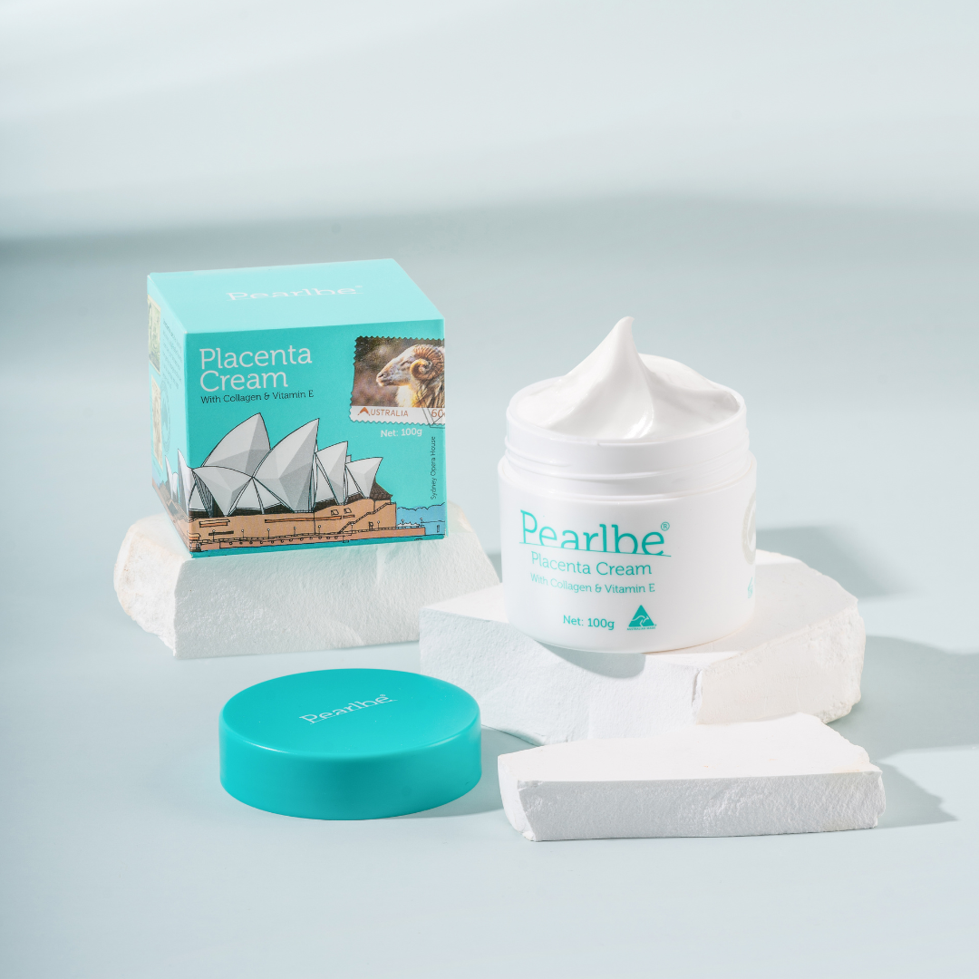 Pearlbe Placenta Cream with Collagen & Vitamin E