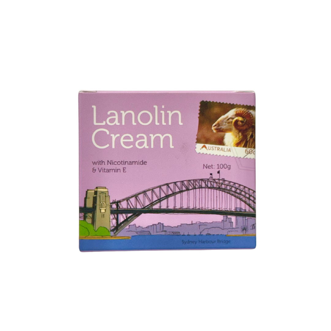 Pearlbe Lanolin Moisturising Cream with Nicotinamide & Vitamin E