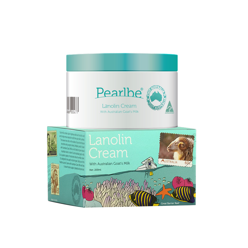 Pearlbe Lanolin Cream with Australian Goat's Milk