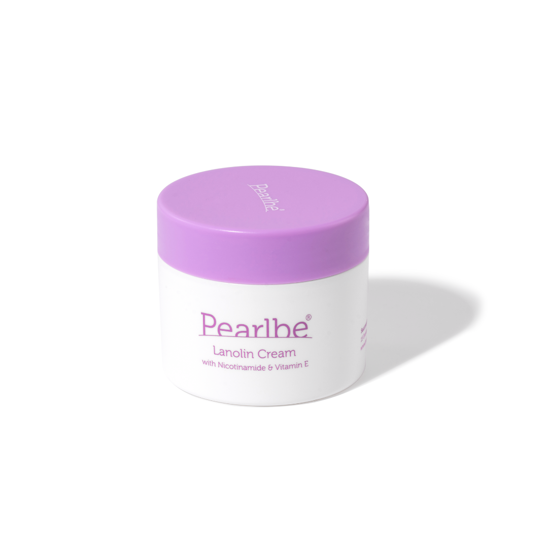 Pearlbe Lanolin Moisturising Cream with Nicotinamide & Vitamin E