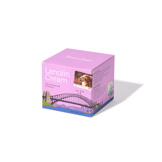 Pearlbe Lanolin Moisturising Cream with Nicotinamide & Vitamin E