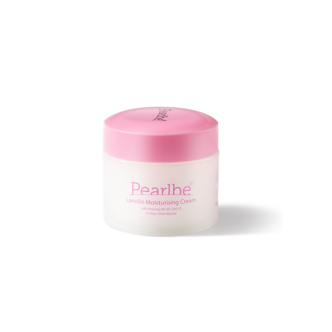 Pearlbe Lanolin Moisturising Cream Rosehip Oil