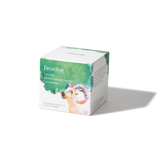 Pearlbe Lanolin Moisturising Cream Cucumber