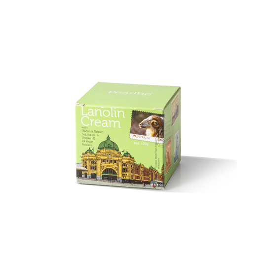 Pearlbe Lanolin Cream with Placenta Extract, Jojoba Oil & Vitamin E