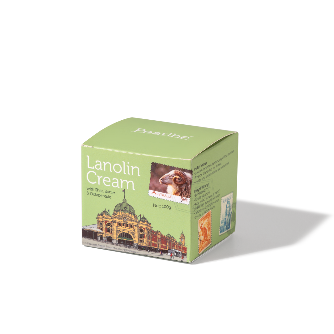 Pearlbe Lanolin Cream with Shea Butter & Octapeptide