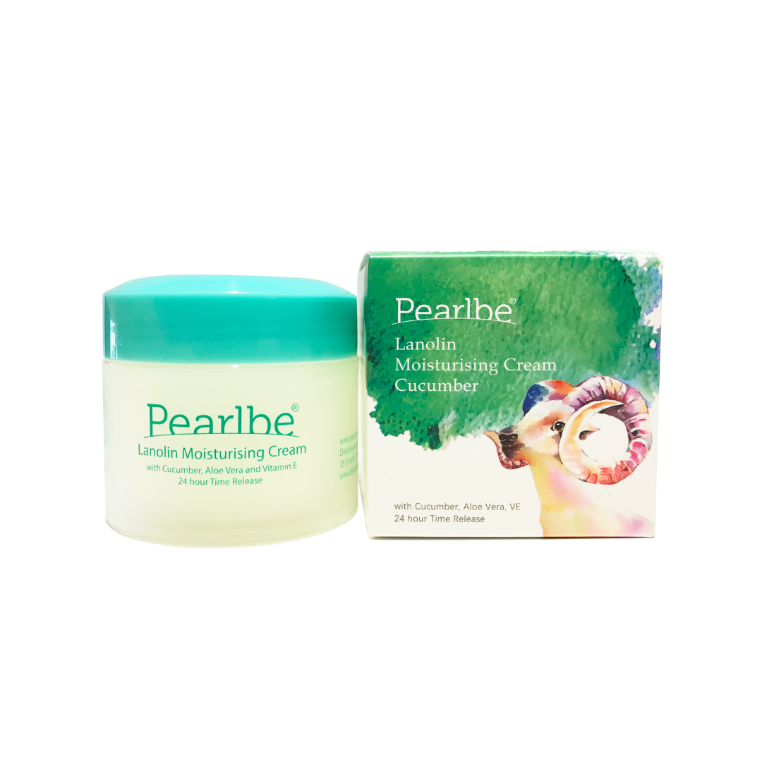 Pearlbe Lanolin Moisturising Cream Cucumber